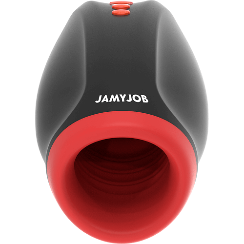 Masturbator JAMYJOB NOVAX MASTURBATOR WITH VIBRATION AND COMPRESSION